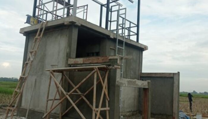 Diduga Proyek Tanpa Papan KIP Nampak Di Tengah Sawah Desa Cijeruk Kecamatan Mekarbaru