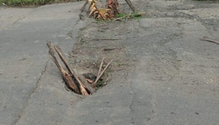 Camat Mauk: Insya Allah, Jalan Rusak Berlobang di Jati Mauk Akan Ditangani Segera