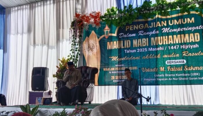 Masjid Syeh AL – Mukairis  Desa Bojong Bogor Menggelar Peringatan Maulid Nabi Muhammad SAW Penuh Dengan Khidmat