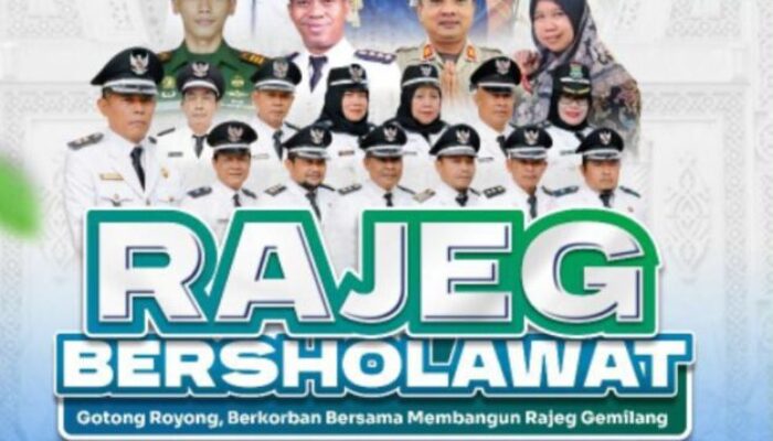 Rajeg Bersholawat , Bergema Penuh Dengan Khimat ” Semoga  Barokah Dan Jaya Selalu “