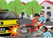 Mahasiswi Tewas Terlindas Truk Pengangkut Sampah di Sepatan