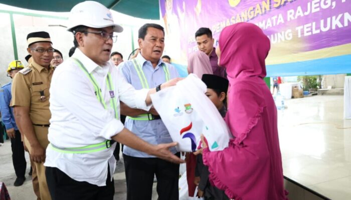 Hari Jadi Ke-393 Kabupaten Tangerang,Bupati Resmikan 200 Sambungan Langsung Air Bersih Gratis bagi Warga Rajeg