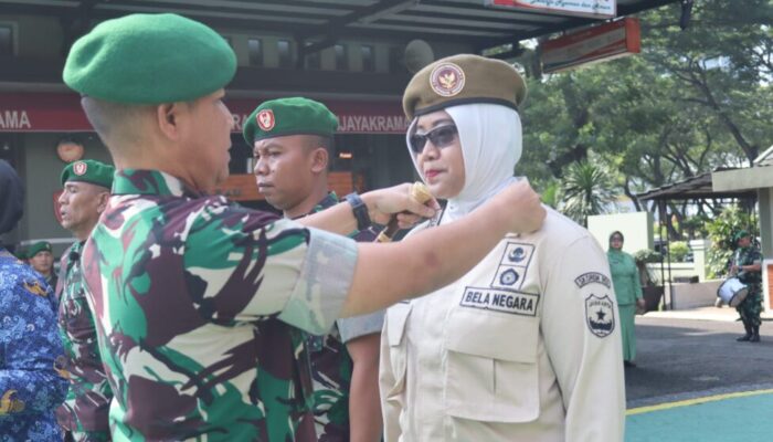Danrem 052/Wkr Pimpin Pelantikan 41 Prajurit dan PNS Naik Pangkat