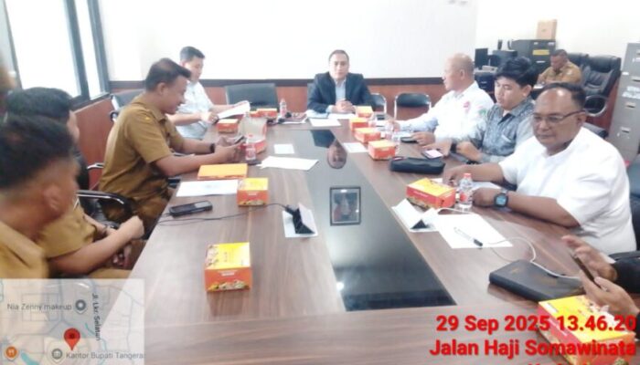 DPP LSM GPRUKK  Menggelar Rapat Pendapat Dengan Komisi 1 DPRD Kabupaten Tangerang