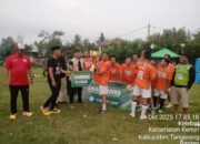 Goal Tunggal “Ade Bodong” Penentu Desa Klebet Juara Umum Champions Pik2 CUP U-40 Kecamatan Kemiri