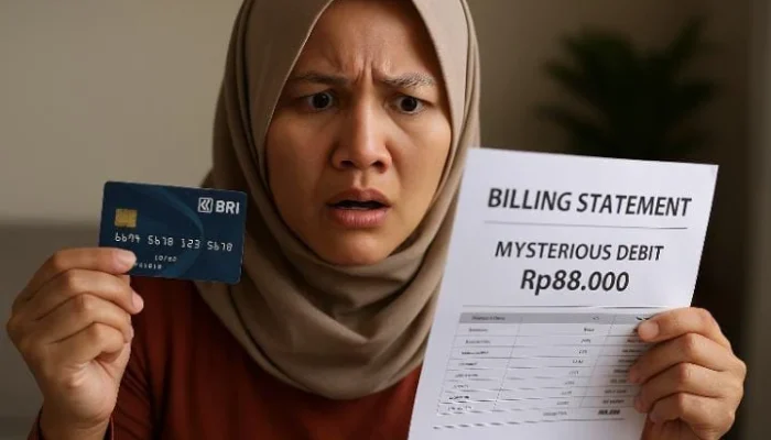 Debit Misterius di Kartu Kredit Nasabah BRI,Pemotongan 88 ribu Perbulan Tanpa Persetujuan