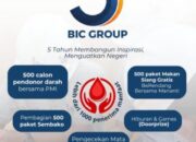 Dies Natalis Ke-5 Tahun BIC Group Berbagi Dengan Warga