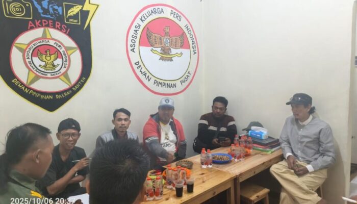 AKPERSI Gelar Rakor di Banten, Rino Triyono Tekankan Solidaritas dan Etika Pers