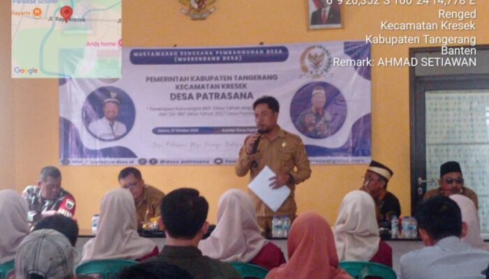 Pemdes Patrasana Gelar Musrenbangdes Tahun Anggaran 2026 Berjalan Dengan Khidmat