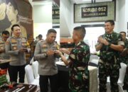 Danrem 052/Wkr Sambut Hangat Kunjungan Kapolres Tangerang Raya di Momen HUT ke-80 TNI