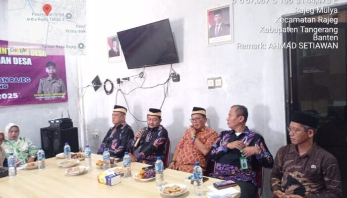 Pemdes Rajeg Mulya Gelar Musrenbangdes Tahun Anggaran 2026 Di Aula Kantor Desa Berjalan Dengan Lancar