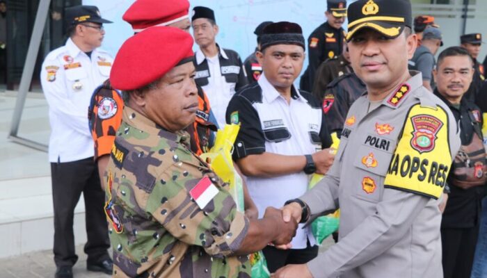 Sinergi Polri dan Potmas, Polres Metro Tangerang Kota Gelar Apel Kamtibmas dan Baksos