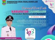 MH.Kipang Kepala Desa Tegal Kunir Lor:Jadikan HUT Kabupaten Tangerang Ke -393,Bersyukur Berkarya Berdaya