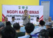 Ngopi Kamtibmas, Kapolres Metro Tangerang Kota Sapa Warga Sukasari