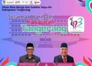 DBMSDA Beserta Jajaran Mengucapkan HUT Kabupaten Tangerang Ke – 393