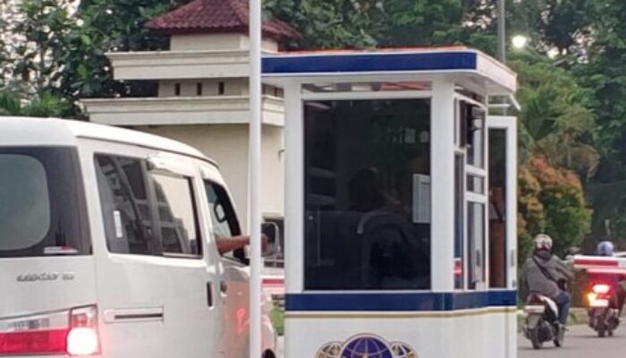 Diduga Pungli, Gate Akses Masuk Berbayar Milik Kawasan Industri Milenium Belum Berizin
