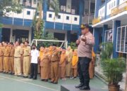 Polres Metro Tangerang Kota Edukasi Siswa SMPN 7 Tentang Bahaya Tawuran dan Narkoba