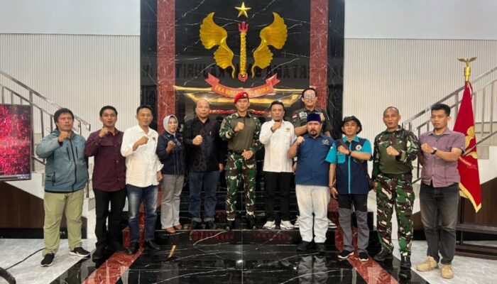 PWI Banten dan Grup 1 Kopassus Jalin Kolaborasi Perkuat Sinergi