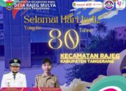 Kepala Desa Rajeg Mulya Beserta Jajaran Mengucapkan Selamat Hari Jadi Kecamatan Rajeg Yang Ke -80 Tahun