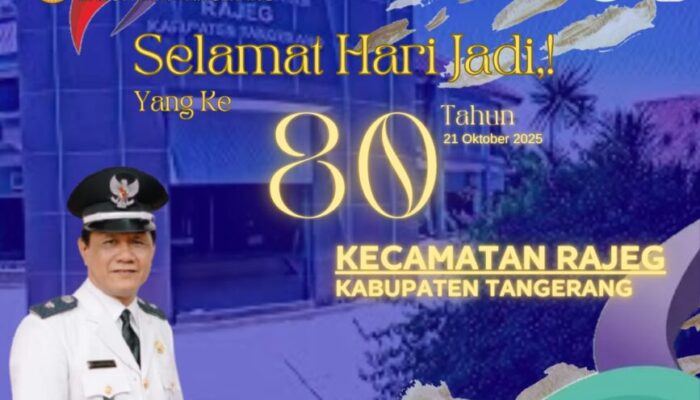 Kepala Desa Pangarengan Beserta Jajaran Mengucapkan Selamat Hari Jadi Kecamatan Rajeg Yang Ke -80 Tahun