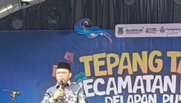 Ketua DPRD Kabupaten Tangerang Ucapkan HUT Kecamatan Rajeg Ke 80