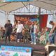 Nelayan Sukawali Gelar Pesta Nelayan Diiring Hiburan Musik Dangdut