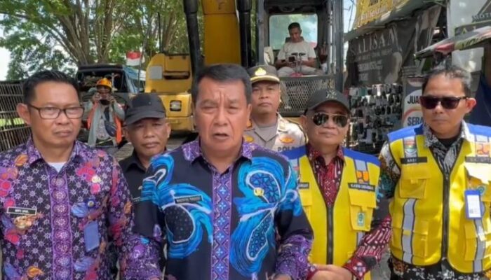 Jalan Rusak Sepanjang 500 Meter di Pakuhaji Akhirnya Dibangun Pemkab Tangerang