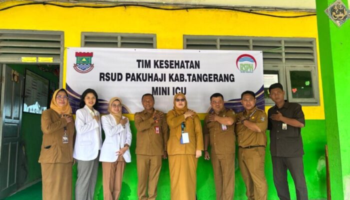RSUD Pakuhaji Menyiapkan Dua Titik Pos Tim Kesehatan MINI ICU,Dalam Kunjungan Wakil Presiden RI Di Dan Tanam Pohon Mangrove Ketapang Mauk