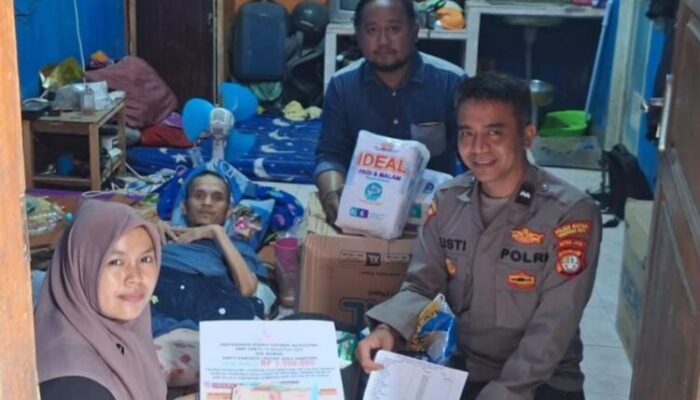 Penyerahan Donasi Sahabat Kehidupan, Kepada Pak Wawan Sakit Kanker Langka Jenis SARKOMA