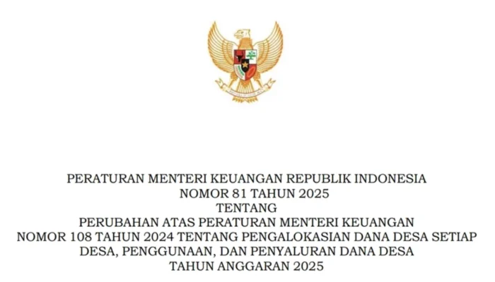 Pembentukan Koperasi Merah Putih Jadi Syarat Pencairan Dana Desa