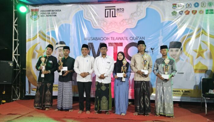 Hari Kedua, MTQ Tingkat Desa Pondok Jaya Semakin Menggema