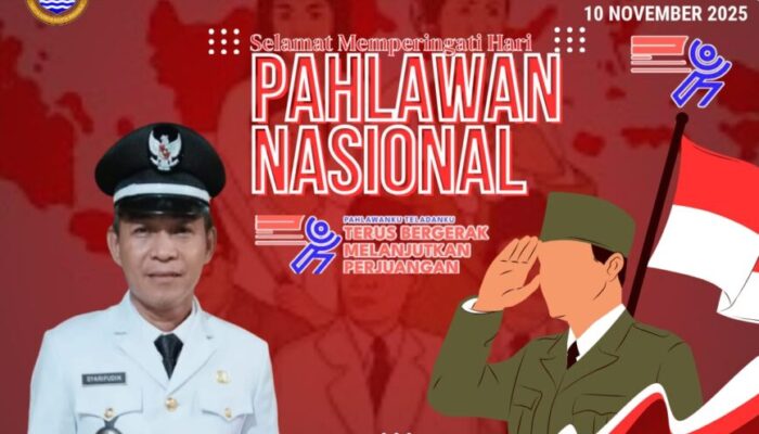 Kepala Desa Tegal Kunir Kidul Mengucapkan Selamat Hari Pahlawan Nasional 10 November 1945 – 2025