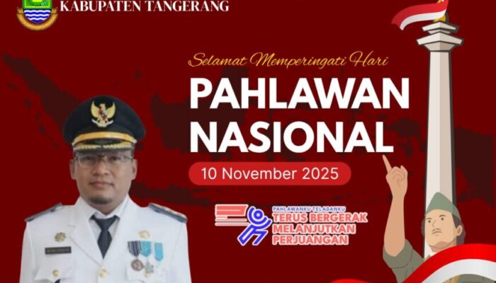 Camat Sepatan Timur Mengucapkan Selamat Hari Pahlawan Nasional 10 November 1945 – 2025