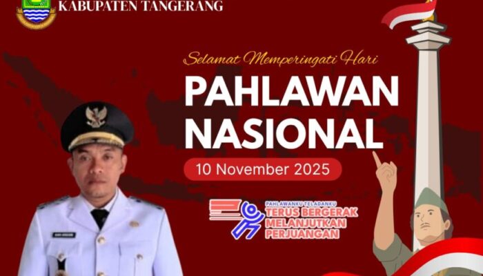 Camat Sepatan Mengucapkan Selamat Hari Pahlawan Nasional 10 November 1945 – 2025