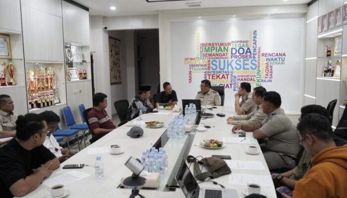 Terima Audiensi Dengan DPP LSM Libas, BPN Kabupaten Tangerang Komitmen Perbaiki Pelayanan