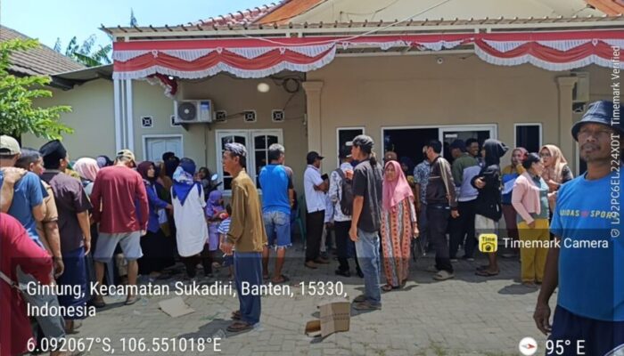 Diduga, Oknum RT di Desa Gintung Sunat Dana BLTS, Warga Wajib Setor 100 Ribu