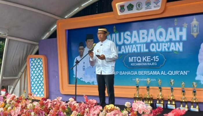 Camat Rajeg Gelar Acara MTQ ke 15 Tingkat Kecamatan Berjalan Khidmat