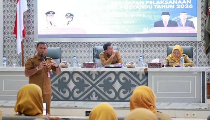 Bupati Tangerang Minta Camat, Puskesmas dan Kades Himpun Validitas Data Balita Kurang Gizi