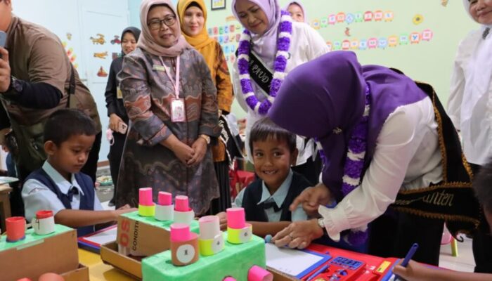 Bunda PAUD Banten Tekankan Belajar Menyenangkan dan Berkarakter Sejak Usia Dini di Kabupaten Tangerang
