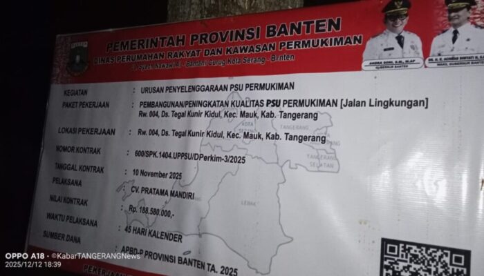 LSM APKAN Menyoroti Pekerjaan Peningkatan Jalan Di Tegal Kunir Kidul