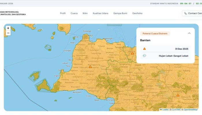 Awali Tahun 2026, Polda Banten Siagakan Call Center 110 Hadapi Cuaca Ekstrem