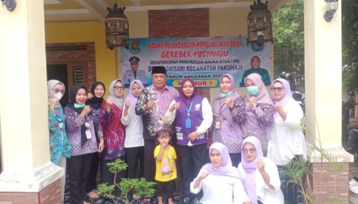 Pemdes Bonisari Gelar Grebek Posyandu Tekan Angka Stunting