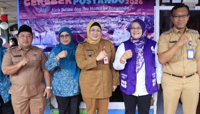 Puskesmas Sukatani Perkuat Pelayanan Kesehatan Primer Lewat Grebek Posyandu 2026