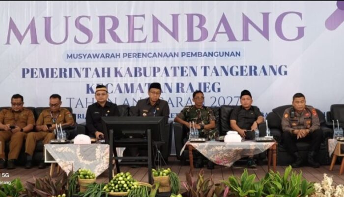 Kecamatan Rajeg Gelar Musrenbang, Perkuat Sinergi Pembangunan Berbasis Aspirasi Masyarakat