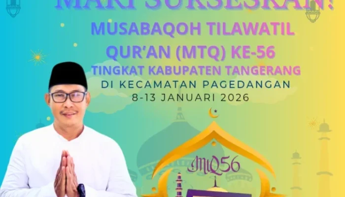Kecamatan Pakuhaji Kabupaten Tangerang: Mari Sukseskan MTQ Ke-56 Tingkat Kabupaten Tangerang Tahun 2026