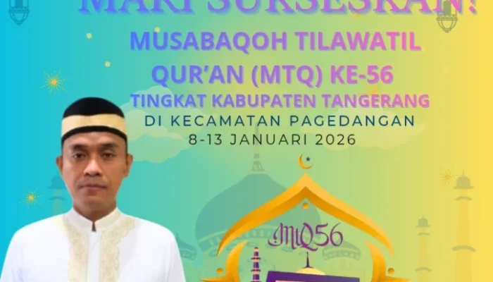 Kecamatan Sepatan Kabupaten Tangerang: Mari Sukseskan MTQ Ke-56 Tingkat Kabupaten Tangerang Tahun 2026