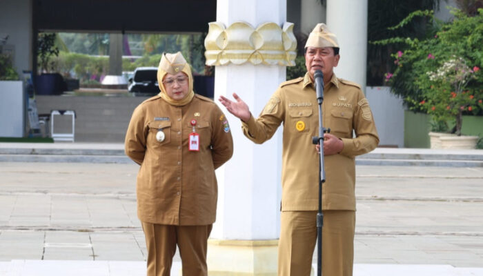 Pimpin Apel Pagi Awal Tahun 2026, Bupati Tangerang Ingatkan ASN Jaga Amanah, dan Tingkatkan Pelayanan Publik