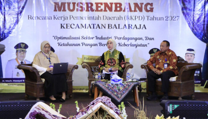 Kecamatan Balaraja Gelar Musrenbang Tahun Anggaran 2027, Usulkan 50 Program Prioritas