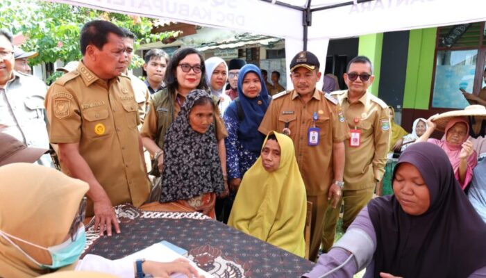 Bupati Tangerang Tinjau dan Monitoring Banjir di Kecamatan Mekar Baru