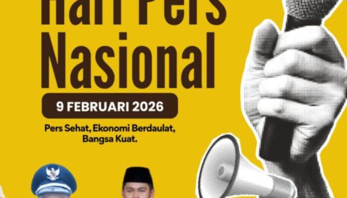 Pemerintah Desa Tanjakan kecamatan Rajeg Mengucapkan Selamat Hari Pers Nasional 2026